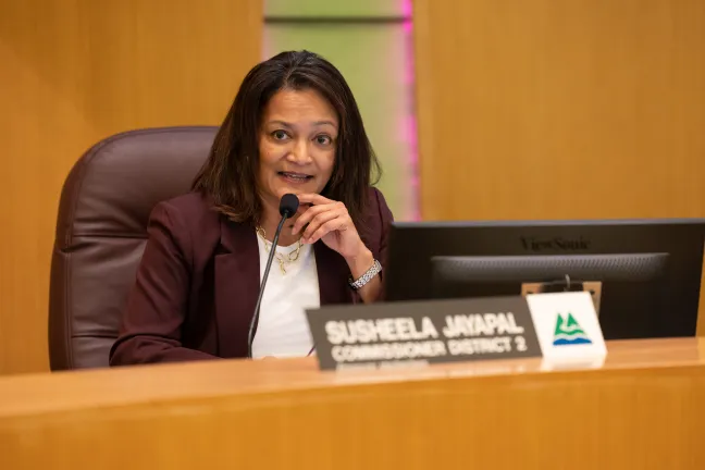Commissioner Susheela Jayapal